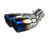 Echappement Voiture Embout De Silencieux D'échappement En Acier Inoxydable Pour Mitsubishi Pour Eclipse Pour Cross 2018-2023 1 Pièce Tubulure D'échappement(1PCS-Style-D)
