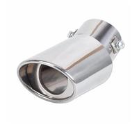 Echappement Voiture Embout De Silencieux D'échappement Rond Acier Inoxydable Pour BMW 530d 130i 330e Pour M235i Pour X4 Pour X2 Pour X3 530i 128i I8 Tubulure D'échappement(A)