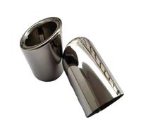 Echappement Voiture Embout d'échappement en métal pour Mazda CX9 CX 9 TC MK2 II 2016-2021(Argent)