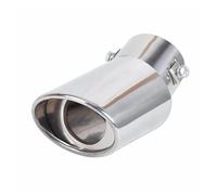 Echappement Voiture Embout Silencieux D'échappement Rond Acier Inoxydable Pour BMW 335d Pour M1 Pour M-Zero Pour M6 640i 640d E46 E90 F09 1 2 3 4 Série F Tubulure D'échappement(A)