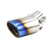 Echappement Voiture Embout Silencieux D'échappement Rond Acier Inoxydable Pour BMW F80 Pour M3 E46 E39 320si 630i E34 750i 330i 325i Tubulure D'échappement(D)