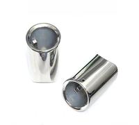 Echappement Voiture Embouts De Silencieux D'échappement En Acier Inoxydable Pour BMW Série 5 F10 F11 F18 E60 E61 E39 528i 530i 535i 535d Pot D'échappement(Sliver)