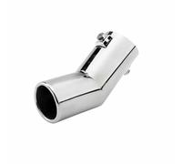 Echappement Voiture Embouts De Silencieux D'échappement En Acier Inoxydable Pour VW Pour Golf 4 Pour Bora Pour Jetta Pot D'échappement(Argent)