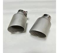 Echappement Voiture Lot De 2 Embouts D'échappement En Acier Inoxydable Grand Diamètre 101 Mm 114 Silencieux Voiture Ouvert Garniture Tubulure D'échappement(63mm-114mm)