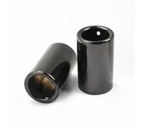 Echappement Voiture Lot De 2 Silencieux D'échappement En Acier Inoxydable Titane Noir Pour BMW Série 5 F10 F11 F18 520i 523i 525i 528i Pot D'échappement