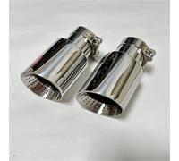 Echappement Voiture Lot De 2 Tuyaux D'échappement En Acier Inoxydable 304 Grand Diamètre 89 Mm 101 114 Tubulure D'échappement(63mm-89mm)