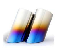 Echappement Voiture Per VW Per Maggiolino 2012-2020 2 Pezzi In Acciaio Inox Tubo Di Scarico Marmitta Gola Scappamento Embout Echappement(2Pcs B)