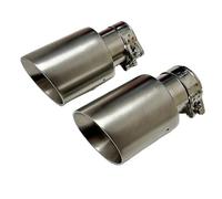 Echappement Voiture Pour A3 Pour 8V Pour Hayon Pour Sline 2014-2020 Tuyau D'échappement Acier Inoxydable Queue Gorge Klaxon Sortie Grand Diamètre Tubulure D'échappement(57mm-114mm)