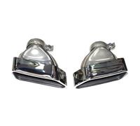 Echappement Voiture Pour BMW Série 5 535 2010 2011 2012 2013 2014 2015 2016 2017 Modernisation Du Tuyau D'échappement Carré F10 F18 Avec Embout De Silencieux.(Style A S)