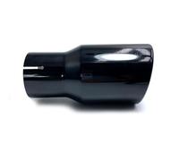 Echappement Voiture Silencieux D'échappement Brillant 48 Mm-89 Mm Embout En Fibre De Carbone Acier Inoxydable Sortie 76 89 101 Tubulure D'échappement(ID 73MM-OD 89MM)