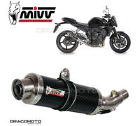 Mivv Gp Yamaha Fz1/fz1 Fazer 2006-16 Y.023.l2s Homologated Slip On Muffler Argenté Homologated