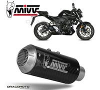 MIVV Silencieux Y.055.SM3C MK3 Carbone pour Yamaha MT-03 2016-2024
