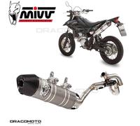MIVV Pot d'échappement Stronger Inox pour Yamaha WR125 R/X 2009-2016