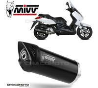 Mivv Mover Yamaha X-max 250 2006-16 Mv.ya.0003.lv Homologated Slip On Muffler Argenté Homologated