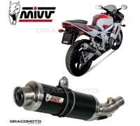 échappement YAMAHA YZF 600 R6 2001 2002 MIVV Gp Carbone