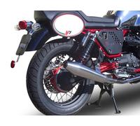 Echappements GPR approuve Kat satin Vintacone Moto Guzzi V7 I-II Racer 10-16