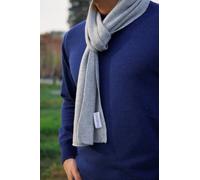 Écharpe 100 % pur cachemire Gris Taille Unique