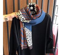Écharpe 90 * 180Cm Haut De Gamme Coton Lin Élégant Gracieux Châle Bandana Écharpe Femmes Hiver Chaud Mode-M,Taille Unique