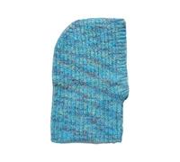 éCharpe à Capuche Bonnet en laine for femmes et filles, bonnet tricoté à capuche, chaud confortable for l'hiver les activités extérieures. une pièce col rond(SKY BLUE)