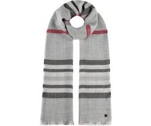 Écharpe à Carreaux Basic by Fraas gris