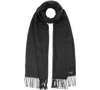 Écharpe à Franges Cashmink Uni by Fraas noir One Size