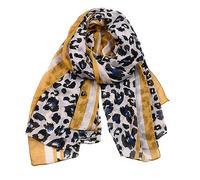 Écharpe à imprimé léopard pour femme Longue vente Voile Écharpe de curling pour femme