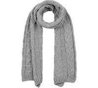 Écharpe à Tresses Britta by McBURN gris clair