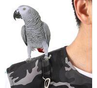 Écharpe anti-excréments réutilisable pour propriétaires de bras, cacatues, conuris, agapornis canari