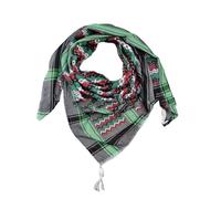 Écharpe arabe délicate pour homme et femme, hiver, léger, festival, fête, coupe-vent, avec motif pied-de-poule, foulard Keffiyeh pour hommes, shemagh arabe, foulard musulman, désert keffieh, Noir