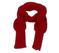 Écharpe avec manches pour femme - Pull tricoté - Châles thermiques - Couleur unie - Extensible - Doux - Robe élégante - Pour fête, rendez-vous, dîner - Tricot chaud, RD2., Taille unique