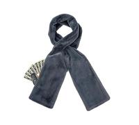 Écharpe avec poche zippée - Chauffe-cou 58,2 pouces | Coton Pull Through - Manteau De Cou De Voyage Chaud Anti-vol Coupe-Vent Pour Hommes Âgés Événements D'automne, Gris, Consulte la descripción