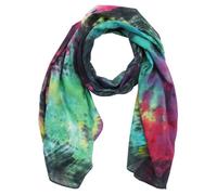 Freak Scene Echarpe - Bamboo - coloré tie dye - 40x140 cm - foulard