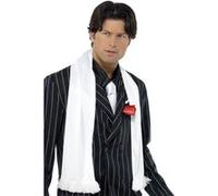 Écharpe blanche gangster Taille Unique - Déguisements et fêtes Blanc G