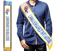 Echarpe Bleue L'anniversaire D'un Beau Gosse - 55619 - Taille Unique - Port 0¿ Bleu