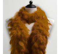 Écharpe boa à plumes env. 180 cm de long Fabriqué à partir de véritables plumes colorées - Accessoire de costume parfait, Charleston, années 20, Flapper, Carnaval, fête à thème, bricolage, décoration