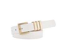 Écharpe bouclée pour femme - Ceinture fine d'hiver pour femme - Sense - Mode - All Jeans - Ceinture d'hiver, Blanc., taille unique