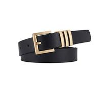 Écharpe bouclée pour femme - Ceinture fine d'hiver pour femme - Sense - Mode - All Jeans - Ceinture d'hiver, Noir , taille unique