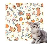 Écharpe burrito pour chat - Couverture d'emmaillotage pour chat - Tissu de retenue réutilisable anti-rayures pour le bain, la coupe apaisante, les visites vétérinaires, l'administration des voyages en