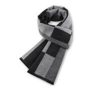 Écharpe Chaude Classique à Carreaux Coupe-Vent Pour L'Automne et L'Hiver, Douce et Décontractée Pour Homme et Femme