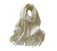 Écharpe chaude confortable et douce pour le cou, écharpe portable pour l'hiver et l'automne, pour marcher, école, style de vie, plein air, décontracté, voyage, déplacement, quotidien, blanc, Consulte