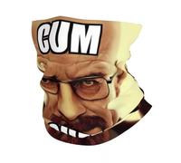 Écharpe chaude d’hiver multifonctionnelle, Bandeau d’hiver personnalisé Cache-cou Femmes Hommes Randonnée Camping Tube Écharpe Walter Blanc Visage Bandana Gaiter