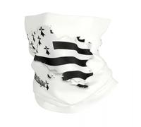 Écharpe chaude d’hiver multifonctionnelle, Bretagne United Flag Carte Bandana Hiver Cou Cache-Cou Coupe-vent Wrap Visage Écharpe Breizh Breton Carte Bretagne Drapeau Gaiter Bandeau