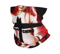 Écharpe chaude d’hiver multifonctionnelle, Couvre-cou Indochine personnalisé Femmes Hommes Hiver Français Rock Band Bandana Écharpe pour Ski