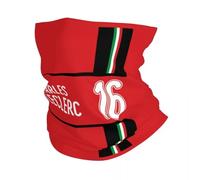 Écharpe chaude d’hiver multifonctionnelle, Custom Leclercs Monaco Formula Driver Charles Neck Gaiter Hommes Femmes UV Face Shield Winter Bandana Scarf pour Ski