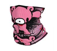 Écharpe chaude d’hiver multifonctionnelle, dessin animé Ours sombre Bandana Cou Gaiter pour la randonnée Camping Femmes Hommes Wrap Écharpe Bandeau Cache-Bandeau