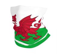 Écharpe chaude d’hiver multifonctionnelle, Drapeau du Pays de Galles Bandana Cou Plus Femmes Hommes Hiver Ski Randonnée Écharpe Gaiter Welsh Dragon Face Cover
