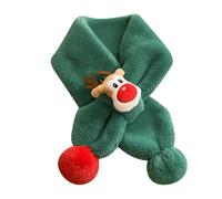 Écharpe chaude en peluche pour filles et garçons, cache-cou, châle d'hiver doux et épais, mignon