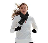 Écharpe chauffante - Écharpe chauffante pour cou, écharpe chauffante pour l'hiver, la randonnée, la marche, la randonnée, Noir , 3-speed controllable temperature heating