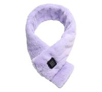 Écharpe chauffante électrique, écharpe chauffée, écharpe chauffée rechargeable pour homme, cache-cou d'hiver à fermeture éclair invisible, attelle de cou chauffée pour chambre à coucher intérieure et