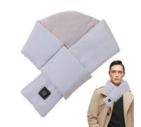 Écharpe chauffante électrique intelligente, cache-cou électrique | Trois réglages de température, écharpe chauffante rechargeable, écharpe chauffante portable